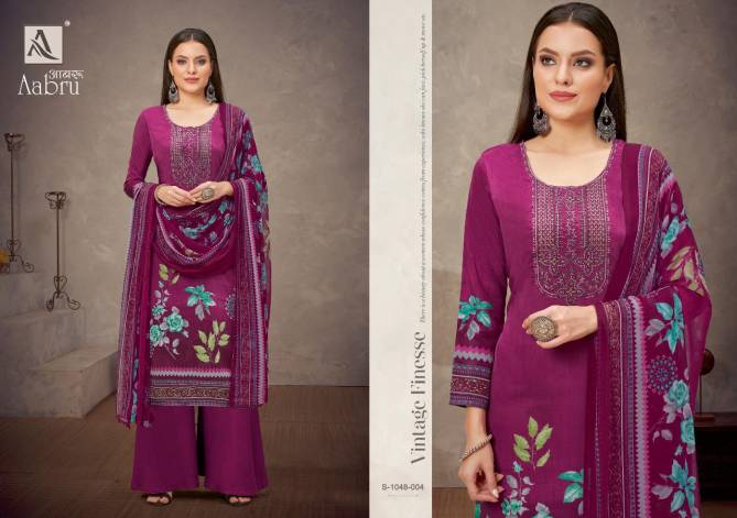 Alok Aabru Regular Wear Wholesale Printed Salwar Suits Catalog